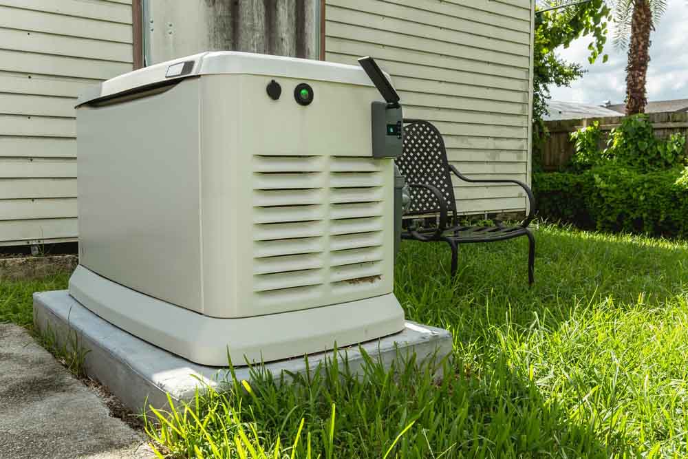 a generator at home