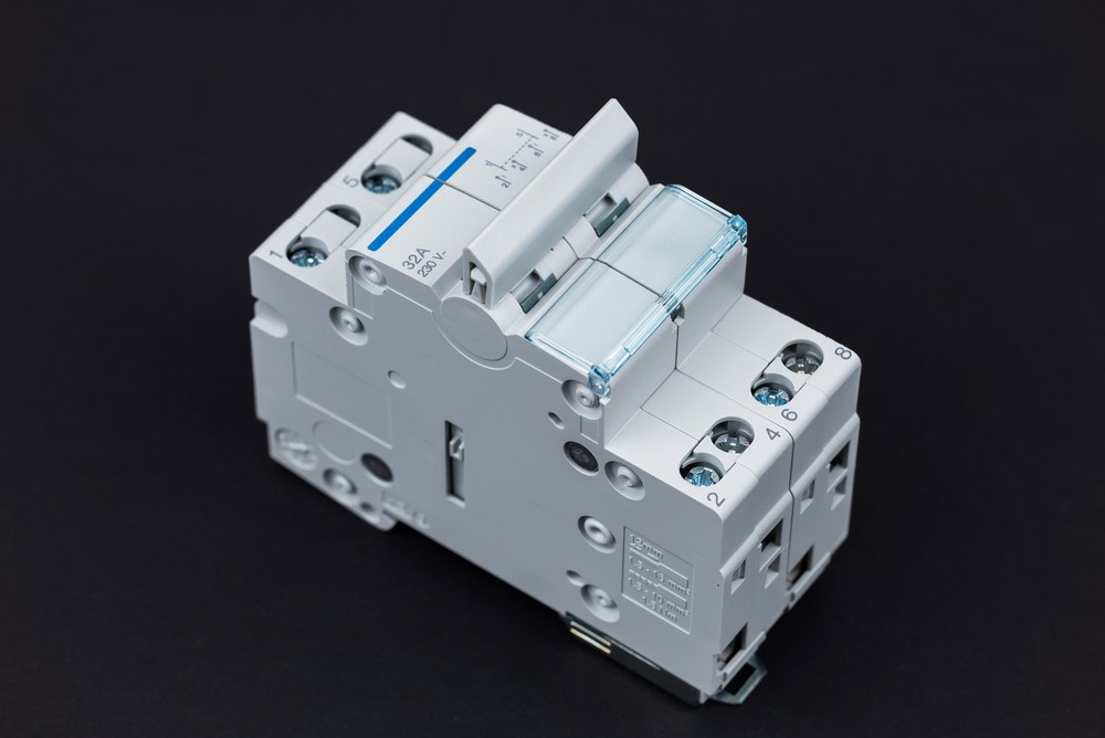 tech installing a transfer switch